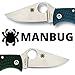 Spyderco Manbug Salt Folding Pocket Knife with 1.9