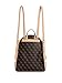 Imagen de GUESS Mochila grande Manhattan para mujer, marrón