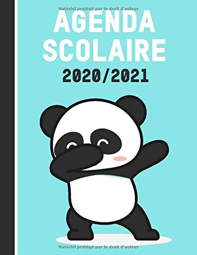Télécharger Agenda Scolaire 2020 2021 panda : Agenda scolaire fille college journalier pour ado: (lycee et prima PDF