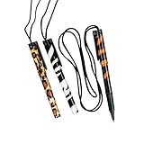 Fun Express Animal Print Safari Pen Necklace (Set of 12)