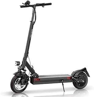 JOYOR Y7-S Electric Scooter for Adults, Max 31 MPH and 43.5-56 Miles Long-Range, Dual Suspension, 10 Inch Off-Road Tires Foldable Electric Scooter for Commute and Travel - Black