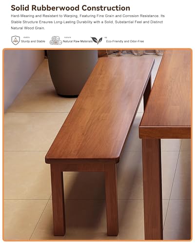 Silla estrecha estilo antiguo de madera retro de 99 cm para pasillo 6