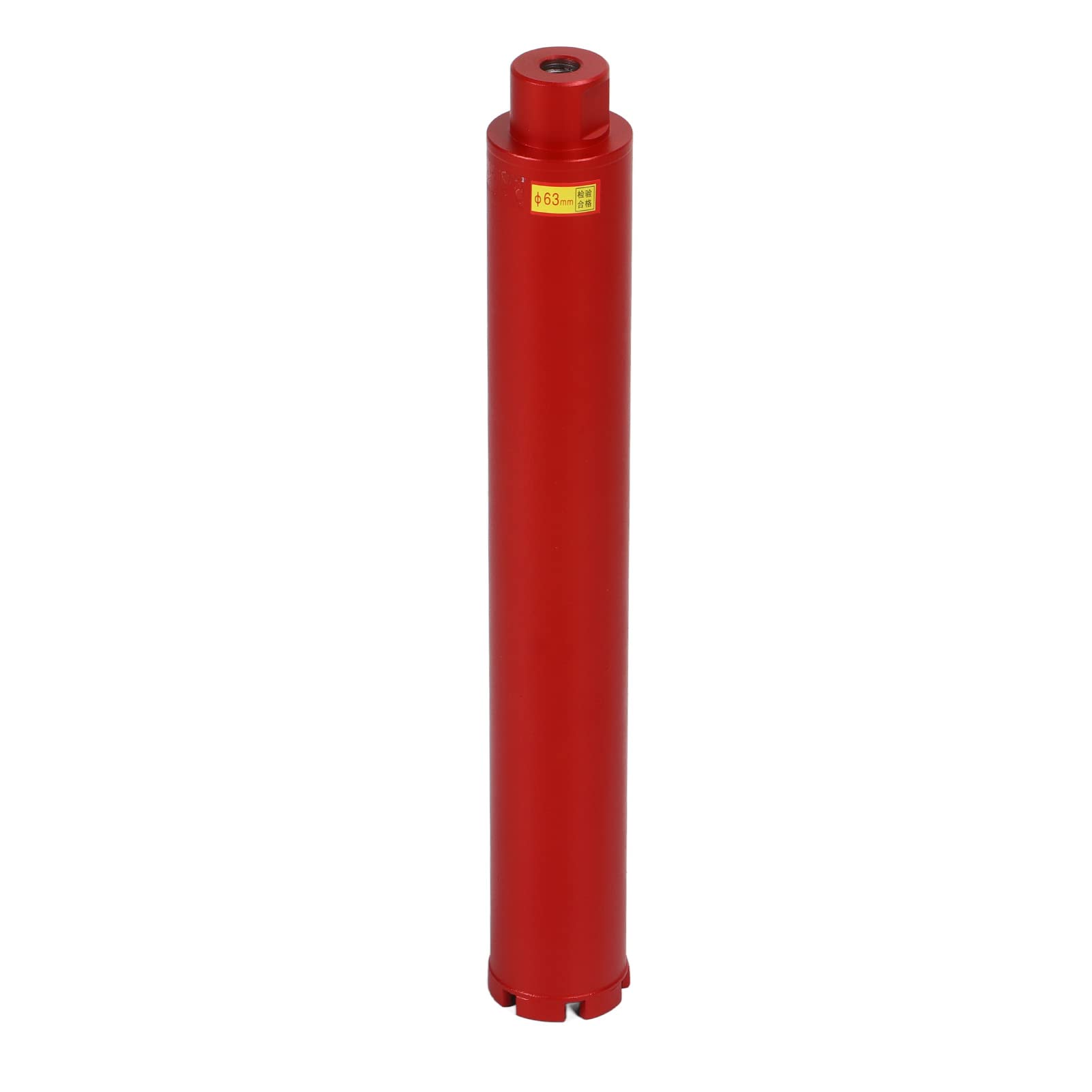 Yosoo Health Gear Broca de Núcleo Perforadora de Diamante de Acero de Aleación de 2,5 X 9,5 Pulgadas con Rosca 8 11 para Perforación en Seco y Húmedo en Hormigón, Pared de Mármol de Ladrillo Rojo