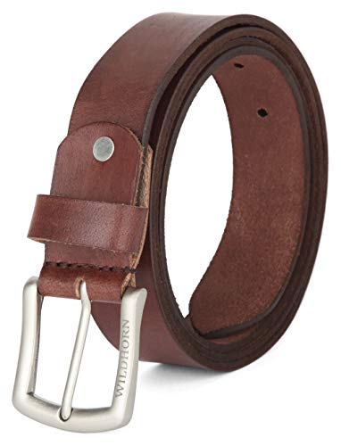 Image of WildHorn Carter Classic Leather Belt For Men