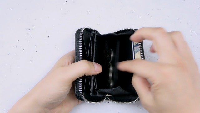 Amazon | NEXARY 大きく 開く 小銭入れ 小さい コインケース