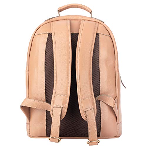 Mochila Feminina de Couro Milla - Nude