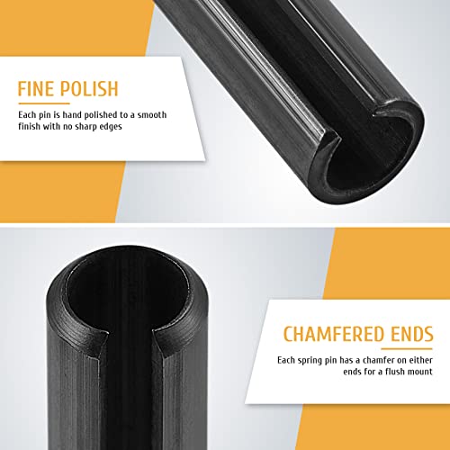 Zelcan 330Pc Sae Roll Pin Set, Split Expansion Pin Assortment Kit For Home Improvement Automotive Repair & More, 5/32 3/32 5/16 3/8 1/4 7/32 5/64 1/16 1/8 3/16 Inch Slotted Spring Pins #TOP3