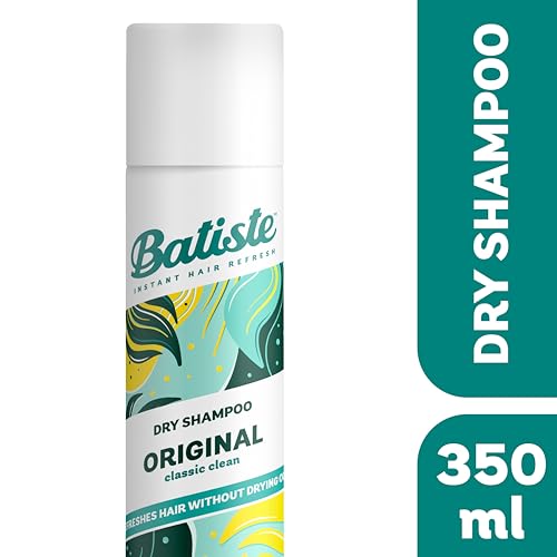 Batiste Dry Shampoo Original 350ml, Fresh & Clean Fragrance, No Rinse Spray to Refresh Hair in Between Washes - Image 3