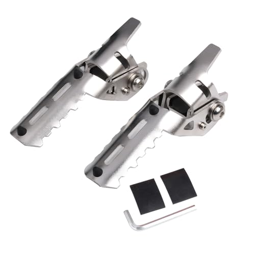 Repose-pieds moto pliants pour tube 20-26mm - Accessoires aventure Aprilia Tuareg 660