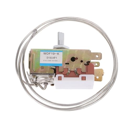 EZIEYWKE WDF19-K Refrigerator Thermostat Household Metal Temperature Controller