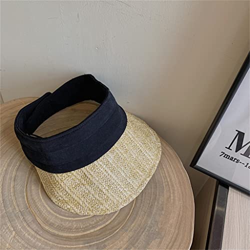 Chapeau de soleil réversible pour femmes pliable et réglable idéal pour la plage