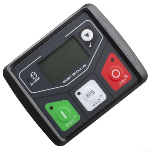 Oniissy Módulo de control de generador DC30D para grupos electrógenos pequeños y de gas con pantalla LCD, interfaz programable USB, clasificación de impermeabilidad IP54 y protección múltiple