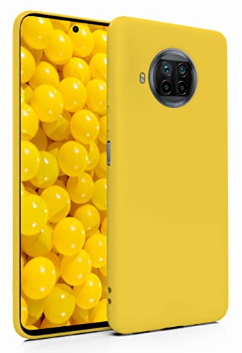 MyGadget Funda para Xiaomi Mi 10t Lite en Silicona TPU - Resistente Carcasa Antichoque Flexible & Ultra Protectora - Friendly Pocket Case - Amarillo