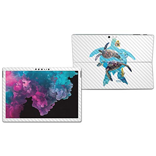 Image of MIGHTY SKINS MightySkins Carbon Fiber Skin for Microsoft Surface Pro 6 - Turtly Cool | Protective, Durable Textured Carbon Fiber Finish | Easy to Apply, Remove, and Change Styles | Made in The USA