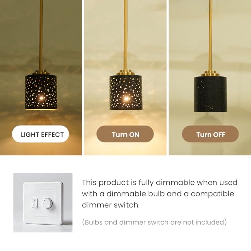 2 Pack Pendant Lights Kitchen Island with Plug in Cord Pendant Lamp Shade - image 5