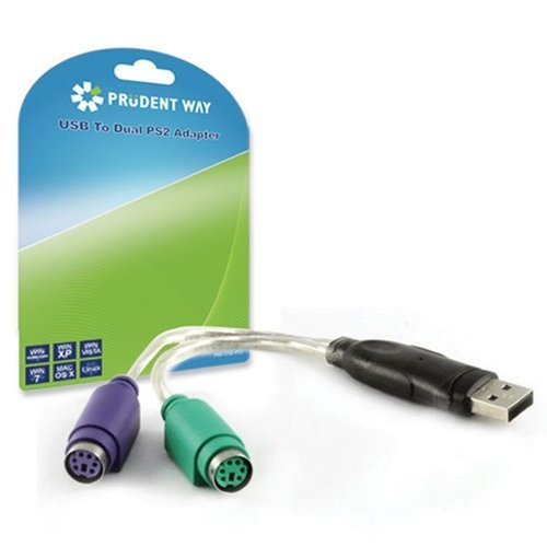 Prudent Way Pwi-Usb-Ps2 Usb To Dual Ps2 Adapter