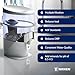 Nikken - PiMag Waterfall Filter Cartridge - Advanced Ionic Filtration, Copper Particles, Chlorine & Lead Reduction, pH Balance, Fresh Drinking Water