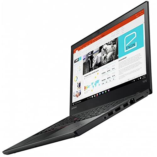 LENOVO Thinkpad T470 14' FHD Business Laptop Computer, Intel Core i5-6300U up to 3.20GHz, 16GB DDR4 RAM, 256GB SSD, HDMI, Type-C, USB 3.0, Windows 10 Pro (Renewed)