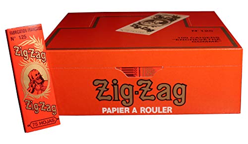 BOITE DE 100 CAHIERS DE PAPIER A ROULER ZIG ZAG 125