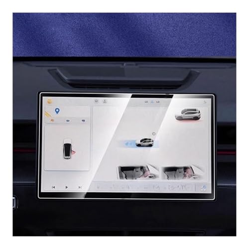 Protecteur d'écran en verre pour Jetour Dashing 2022-2024 de 12.8 et 15.6 pouces