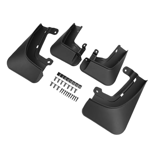 Guardabarros Modelo X para evitar arañazos, protectores contra salpicaduras de ABS con herrajes