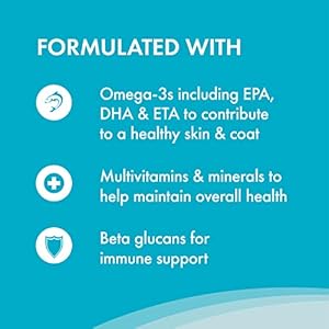 Nutramax welactin daily omega 3 supplement for dogs skin  coat health plus overall health 60 soft chews   cucciolini doodles