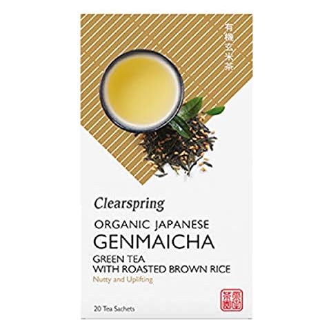 Clearspring Organic Japanese Genmaicha Tea 20 Bags (Pack of 3) Cover