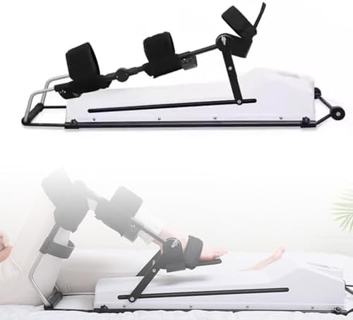 Electric Knee Rehabilitation Trainer - Lower Limb Traction Exercise Machine with LCD Display for Postoperative Hemiplegia and Fracture Recovery