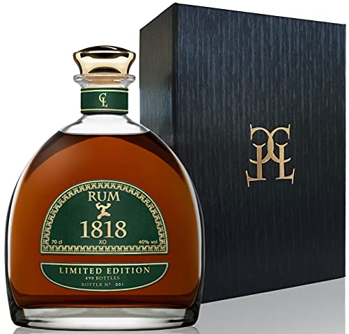 Coffret Rhum Vieux XO 1818 - Edition Numérotée de 498...