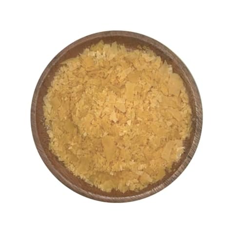 CoolCrafts Carnauba Wax Flakes Pure Carnauba Wax Bulk for Wood Polishing, Candle Making, Crafts - 8 OZ Cover