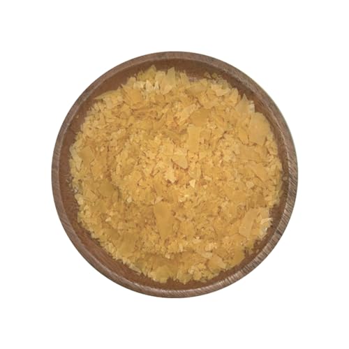 CoolCrafts Carnaubawachsflocken Reines Carnaubawachs in Großpackung für Holzpolitur, Kerzenherstellung und kreative Bastelarbeite - 225g