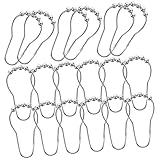 Anneaux de rideau - utilisez simplement l'anneau de suspension de rideau en métal pour passer à travers la tringle à rideau, accessoire de crochet de rideau utile, crochets de rouleau de rideau