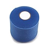 Diese Schaumstoff-Sportbandage ist sehr weich und glatt und haftet leicht an sich selbst, aber sie haftet nicht an etwas anderem.