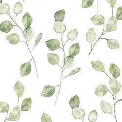 Papel De Parede Adesivo Folhas Verdes Floresta Natureza