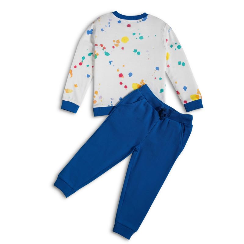 Image of TuddyBuddy Boys & Girls Half Sleeves T-shirt & Lounge Pant Nightwear Set - 100% Cotton Jersey