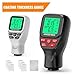 Thickness Gauge. HW300-MAX Car Coating Thickness Gauge 0.1micron/0-2000um Car Paint Film Thickness Tester Measuring Tool Coating Meter .Industrial(Black)
