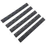 Ltnsimy 5Pack Black Picatinny Polymer Rail for M-Rail