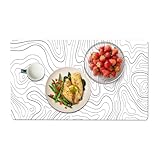 Grande taille : améliorez votre expérience de jeu ou de travail avec notre tapis de souris de bureau, mesurant généreusement 80 x 30 x 0,3 cm. Avec suffisamment d'espace pour votre clavier de jeu, votre souris et d'autres accessoires, vous bénéficierez d'un confort et d'une productivité maximum.