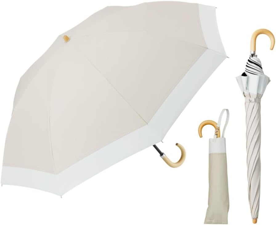 【新品】COKAGE+ 55cm 2way折りたたみ日傘 東レサマーシールド Amazon | -40℃遮熱効果 COKAGE+ 日傘 折りたたみ 2段 55cm 完全遮光