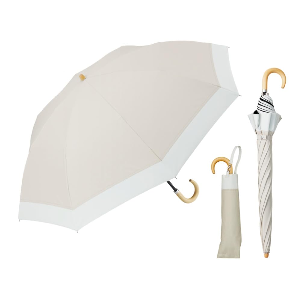 Amazon | -40℃遮熱効果 COKAGE+ 日傘 折りたたみ 2段 55cm 完全遮光