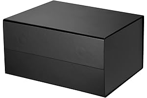 Matte Black 8x6x4 Magnetic Gift Boxes Wholesale
