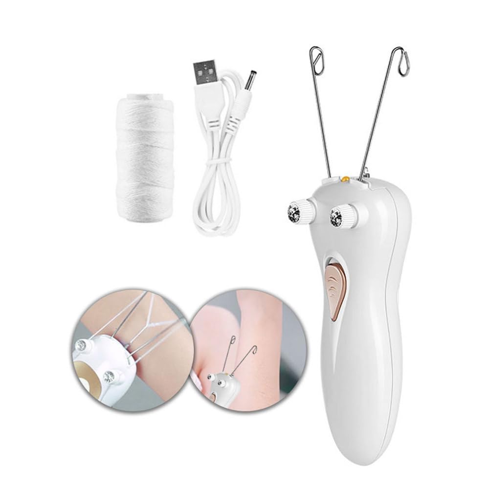 Épilateur à fil de coton épilateur Facial Rechargeable fil de coton corporel rasoir Machine beauté