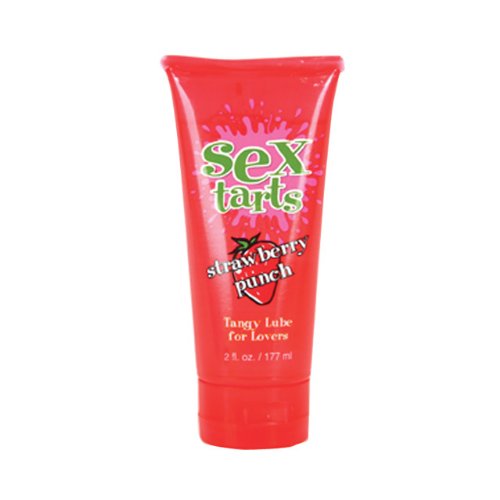 Sex Tarts Strawberry Punch Flavored Water-Based Lubricant 2 fl oz.