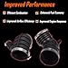 Duxekeo Air Intake Hose Compatible with BMW E46 320i 325i 325xi 01-05 325Ci 01-06 323i 323Ci E36 Z3 97-00 Intake Filter Tube Replace# 13541435627 13541705209 696-059 696-061 Air Intake Duct Tube Boot