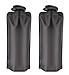 Vapur - Eclipse (2-Pack) 1.0L BPA Free Foldable Flexible Water Bottle w/Carabiner (Blackout)