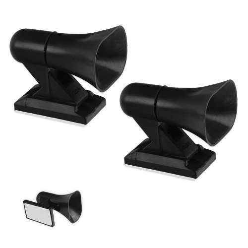 IIT Set of Two Ultrasonic Deer Whistle Alerts - Wind Powered Vehicle & Passenger Collision Protection