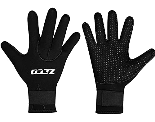 image for DIVESAIL Neoprene Gloves 3mm Scuba Diving Gloves Wetsuit Double-Layer 