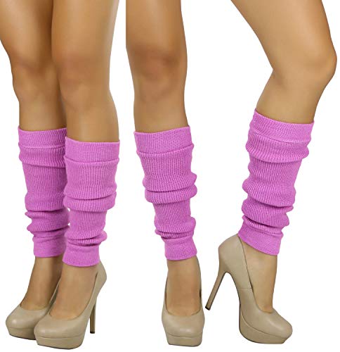 Image of ToBeInStyle Women's Sexy Soft Knit Thick Knee High long Leg Warmers