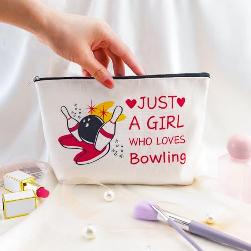 Bowling Gifts for Women Bowlers Bowling Bag for Women Coach Bowlings Accessories Bag Party Favor Bags Cosmetic Pouch Zipper Pouch Gifts for Bowlings Lover Gym Lovers Team Players4