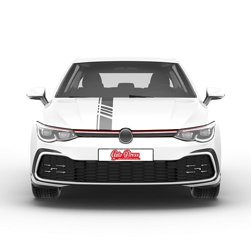 Auto-Dress - Juego de pegatinas para capó (221 gris)